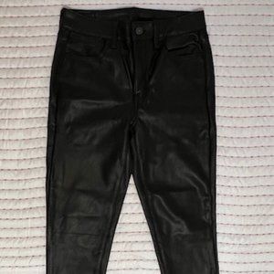 Vegan Leather Pants